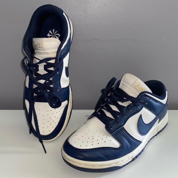 NIKE Dark Blue Dunk Low Next Nature Style FZ6770-001 Women's 8 - Picture 3 of 15